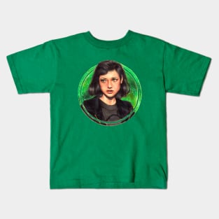 Green Galaxy Kids T-Shirt